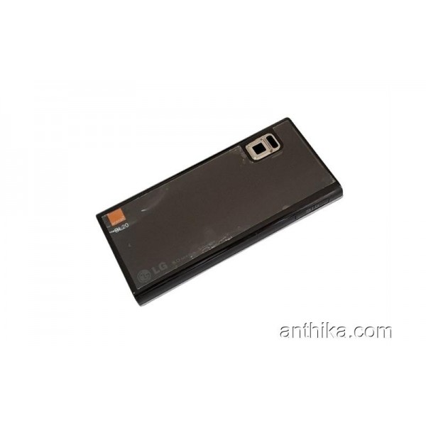 LG BL20 Kapak Kasa Original Full Housing Black with Orange Logo