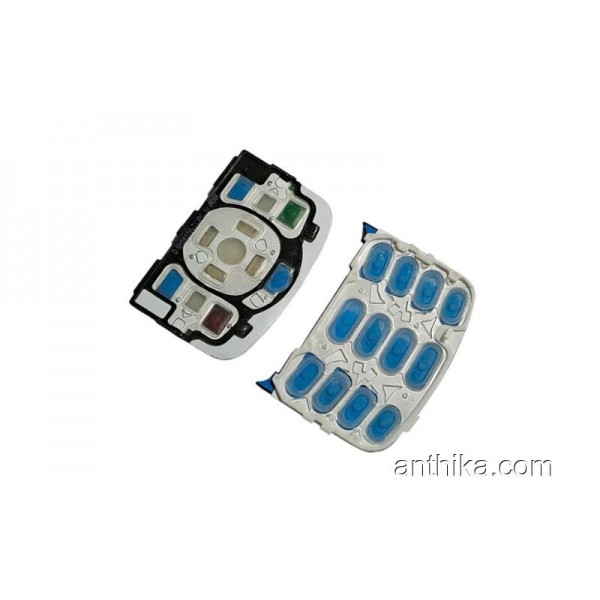 Nokia 6210 Navigator Tuş Orjinal Kalitesinde Keypad Black New