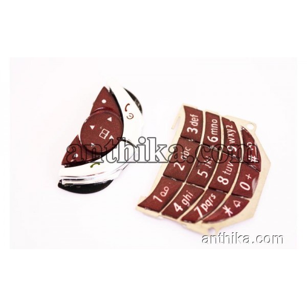 Siemens SL55 Tuş Takım Original Keypad Red New