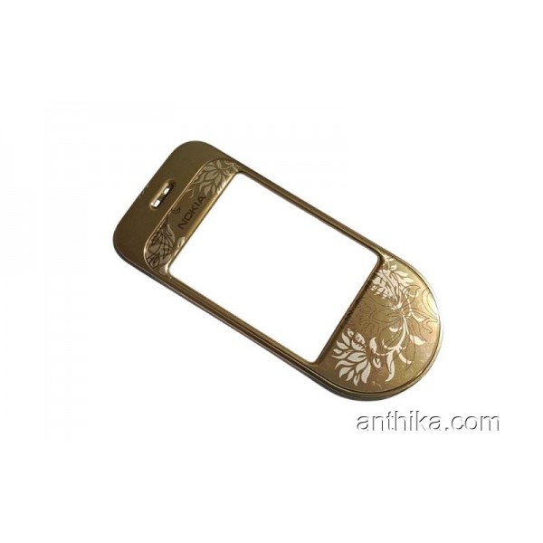Nokia 7370 7373 Lens Cam Display Glass Gold New
