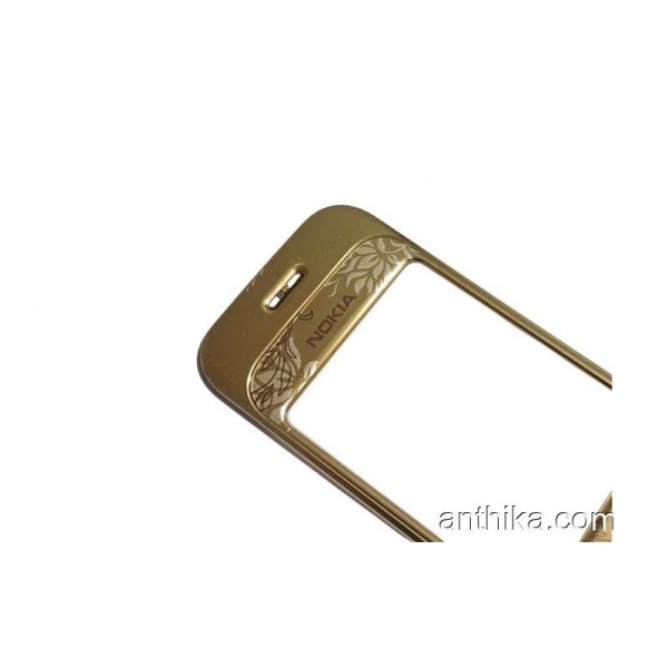 Nokia 7370 7373 Lens Cam Display Glass Gold New