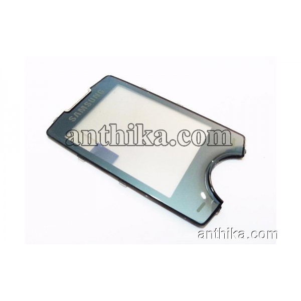 Samsung U600 Cam Lens Original Glass Metallic Blue...