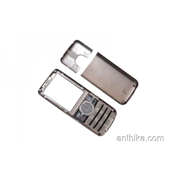 Nokia 6700 Classic Kapak Tuş Set High Quality Full Body Cover Silver New