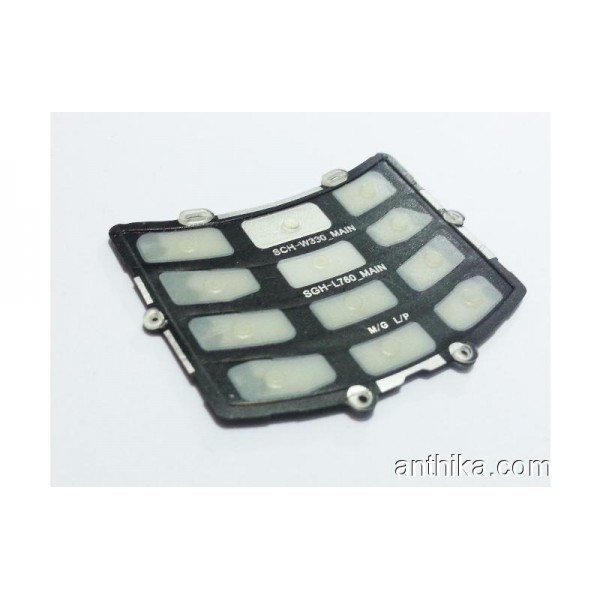 Samsung L750 Tuş Orjinal Keypad Light Green