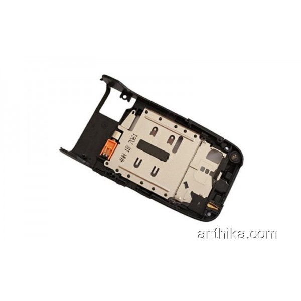 Nokia 6085 6086 Kasa Soket Mikrofon Titreşim Original Middle Cover Black