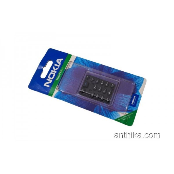 Nokia 5110 5130 Tuş Original Keypad Black New KTA-1