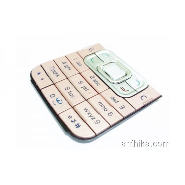 Nokia 6120 Classic Tuş Orjinal Kalitesinde Keypad Pink