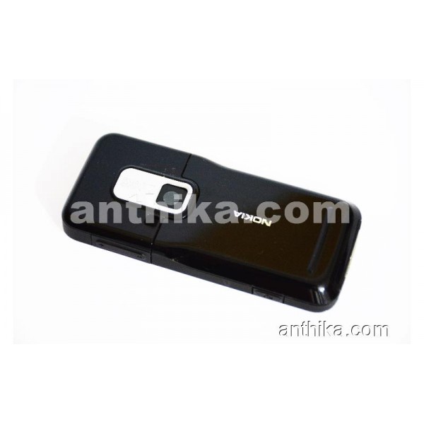 Nokia 6120 Classic Kapak Kasa Tuş Original Full Housing Black Used