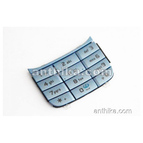 Nokia 6111 Tuş Original Numeric Keypad Blue New
