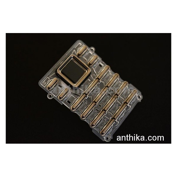Nokia 6080 Tuş Original Keypad Black New 9799785