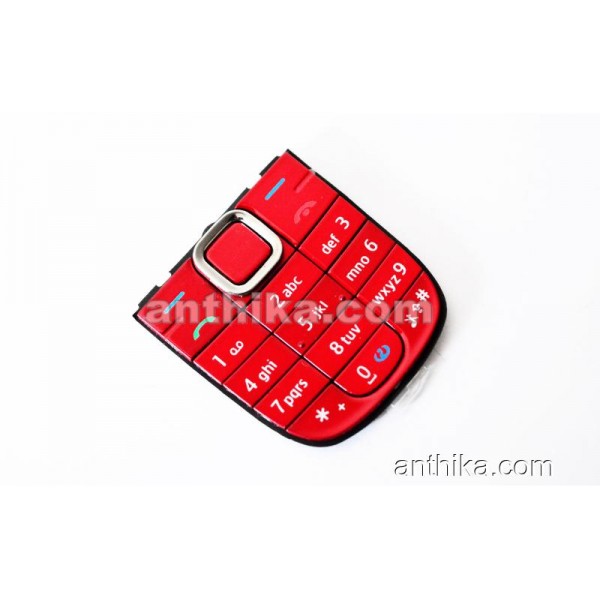 Nokia 3120 Classic Tuş Original Keypad Red New