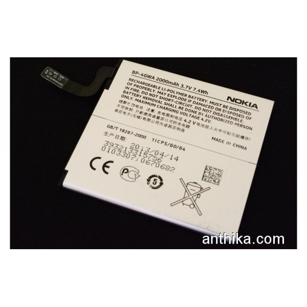 Nokia BP-4GWA Batarya Pil Original Battery New Con...