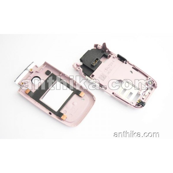 Nokia 6101 Kapak Kasa Mikrofon Original Housing Pink White New