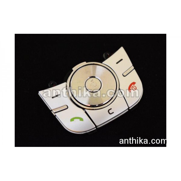 Samsung E740 Tuş Original Menu Keypad Silver New