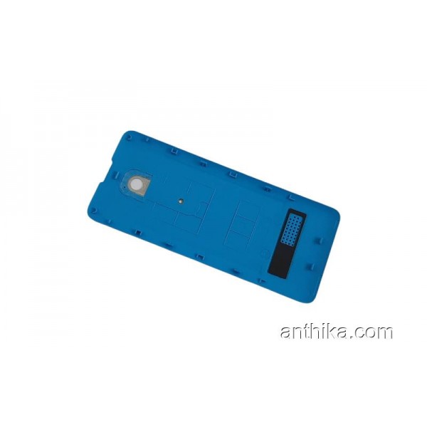 Nokia 301 Asha 301 Kapak Original Battery Cover Blue New