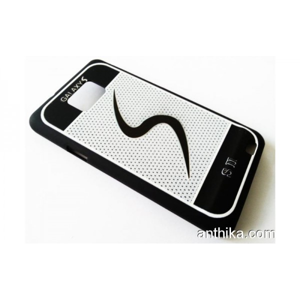 Samsung Galaxy S2 i9100 Kapak High Quality Hard Case Black Grey New