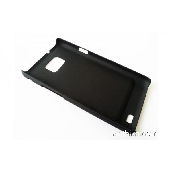 Samsung Galaxy S2 i9100 Kapak High Quality Hard Case Black Grey New