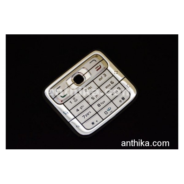 Nokia N73 Tuş Original Keypad Silver New