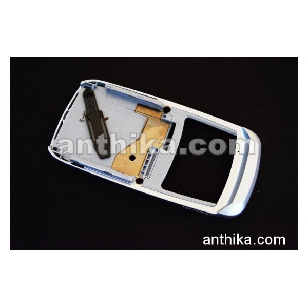 Samsung E250 Kasa Original Middle Cover Ice Blue N...