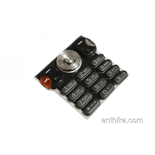 Sony Ericsson W810 W810i Tuş Original Keypad Blac...