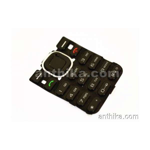 Nokia 5220 Tuş Original Keypad Black Used