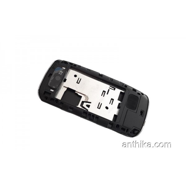 Nokia Asha 305 Asha 306 Kapak Kasa High Quality Housing Black