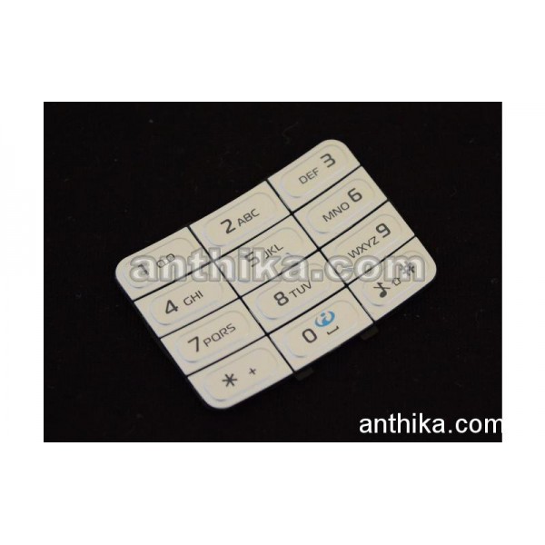 Nokia 5300 Tuş Original Numeric Keypad Silver New...