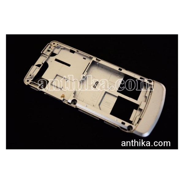 LG KE770 Kasa Original Middle Cover Silver Used