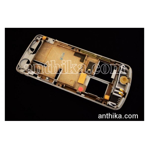 LG KE770 Kasa Original Middle Cover Silver Used