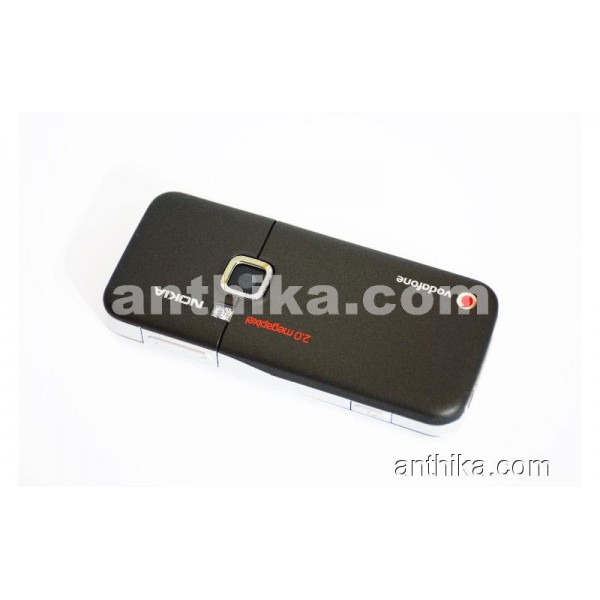 Nokia 6123 6124 Classic Kapak Kasa Tuş Original Full Housing Black Grey