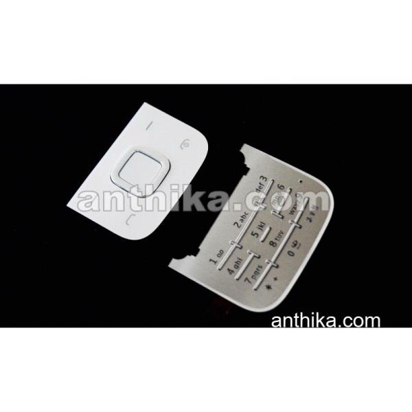 Nokia 5330 XpressMusic Tuş Original Keypad Silver...
