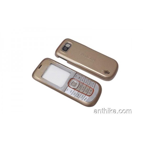 Nokia 2600 Classic Kapak Tuş High Quality Xpress on Cover Keypad Gold