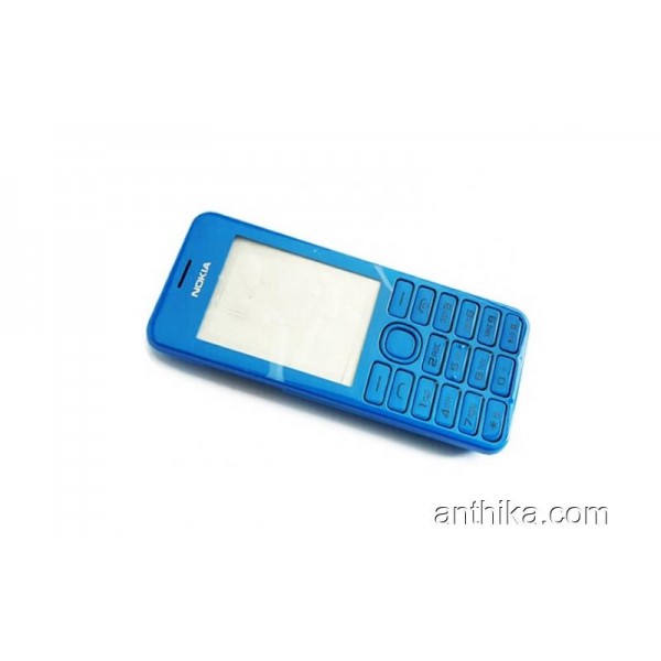 Nokia 206 Kapak Kasa Tuş Dual Sim High Quality Fu...