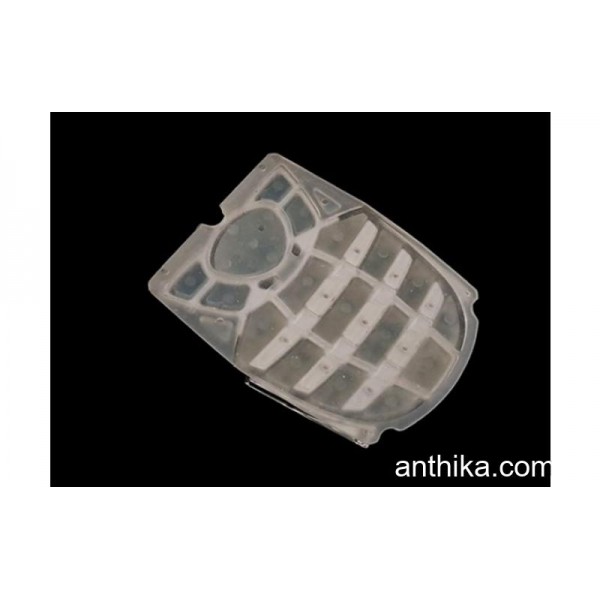 Siemens C62 Tuş Original Keypad Silver New