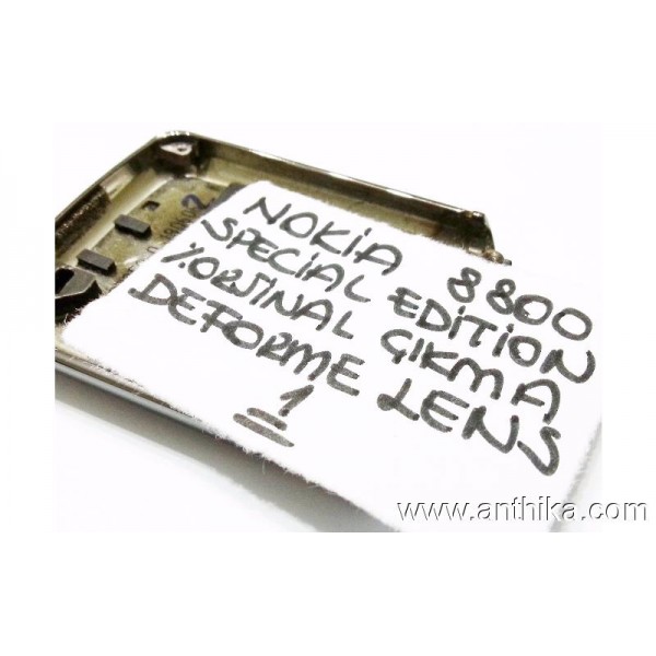 Nokia 8800-8801 Ekran Lens Glass Display Orjinal Ikinci El