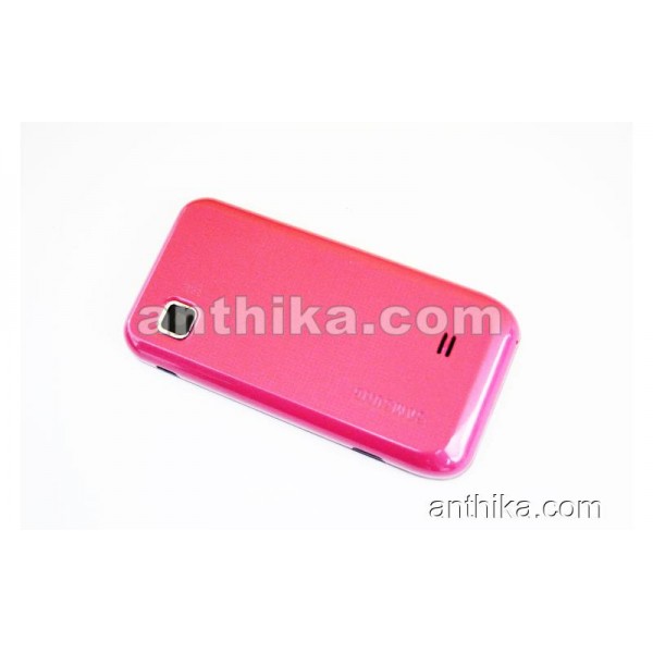 Samsung S5250 S5253 S5750 Kapak Kasa Tuş Full Housing Pink New