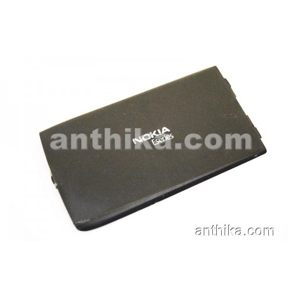 Nokia E55 Kapak Original Battery Cover Black Used