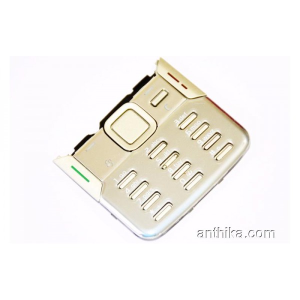 Nokia N82 Tuş Orjinal Kalitesinde Keypad Silver N...