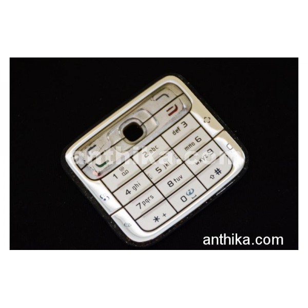 Nokia N73 Tuş Original Keypad Silver Used