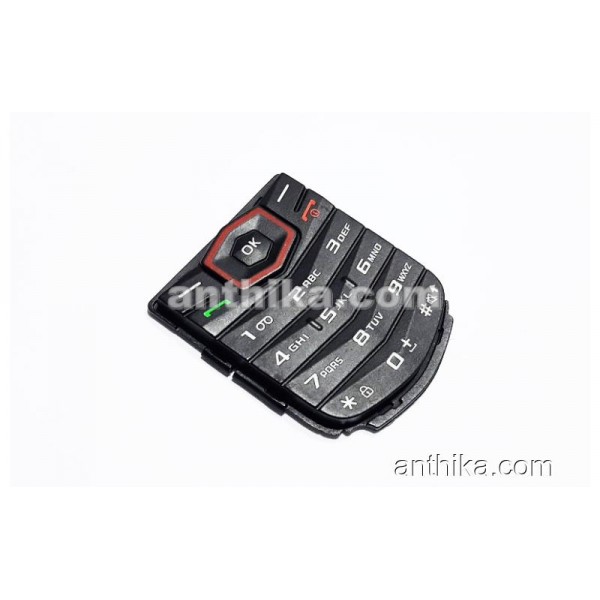 Samsung E1081 Tuş Original Keypad Black New