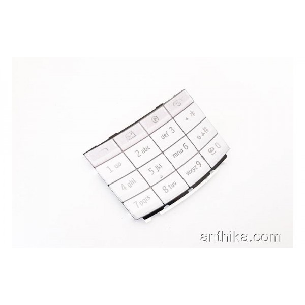Nokia X3-02 Tuş Original Keypad Lilac New