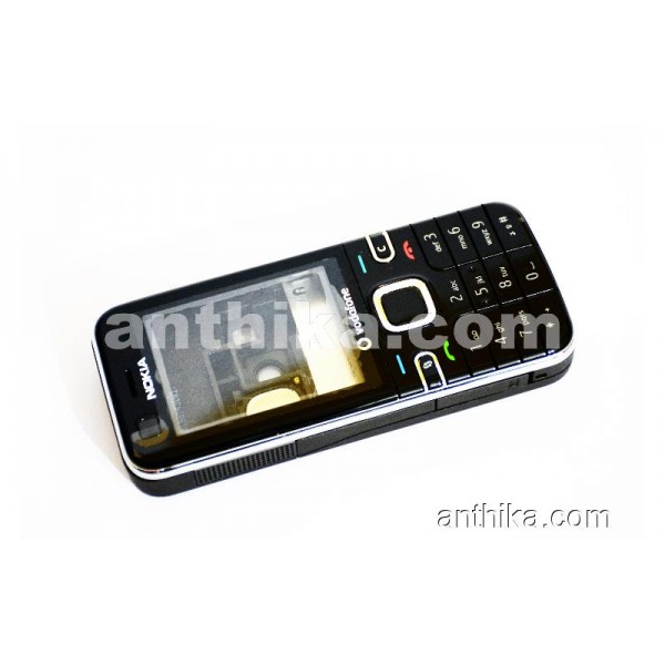 Nokia 6123 6124 Classic Kapak Kasa Tuş Original Full Housing Black New