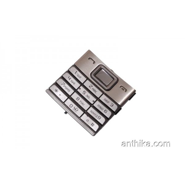 Nokia 8800 Sirocco Tuş Original Keypad Silver New Condition