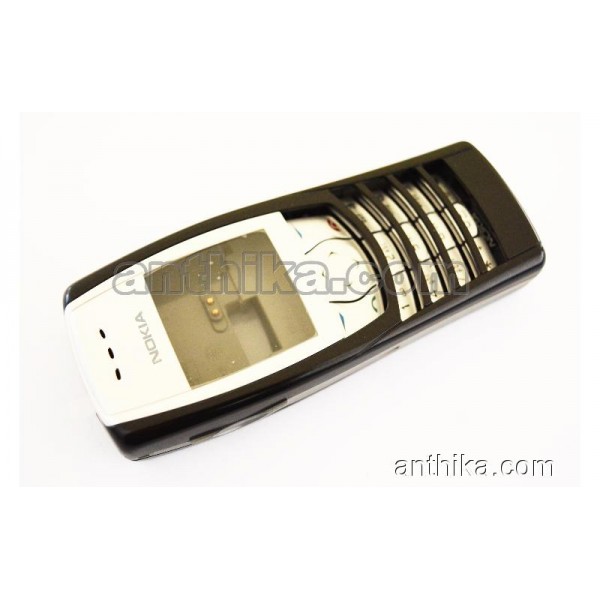 Nokia 6610 Kapak Kasa Tuş Original Full Housing Black New