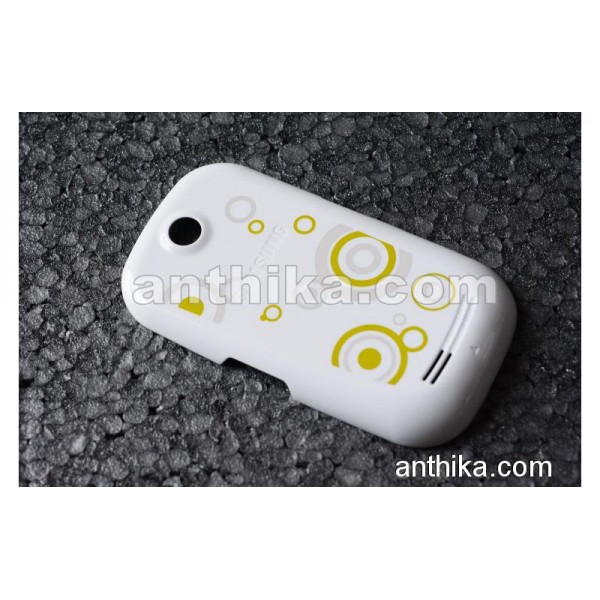 Samsung S3650 Kapak Original Battery Cover White N...