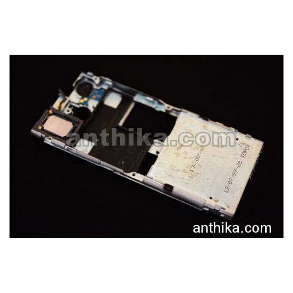 Nokia 6500 Classic Kasa Buzzer Original Middle Cover Loudspeaker Black Used