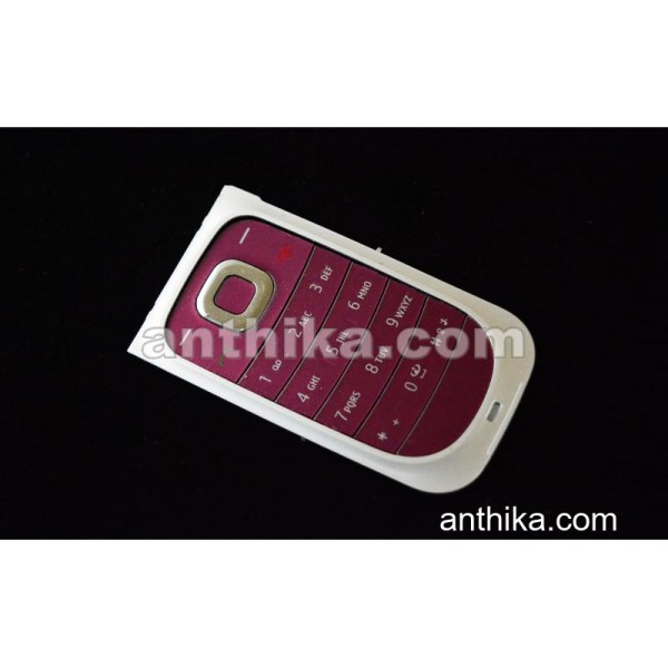 Nokia 7020 Fold Tuş Original Keypad Pink New Cond...