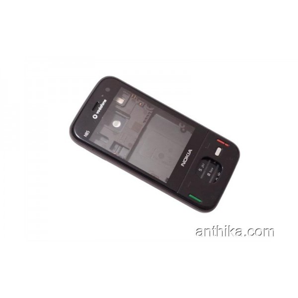 Nokia N85 Kapak Kasa Tuş Original Full Housing Bl...