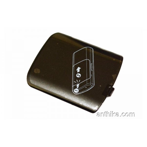Samsung S7350 Kapak Orjinal Battery Cover Black KV...