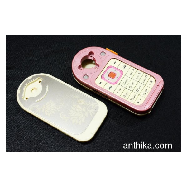 Nokia 7370 7373 Kapak Kasa Tuş Orjinal Kalitesinde Full Housing Chreme